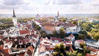 Estonsko z výšky