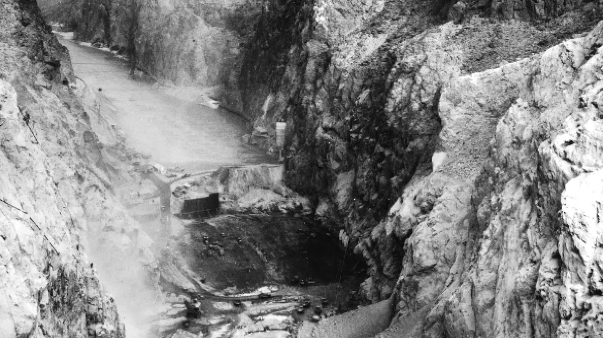 Hooverova přehrada: Betonový kolos - fotogaléria