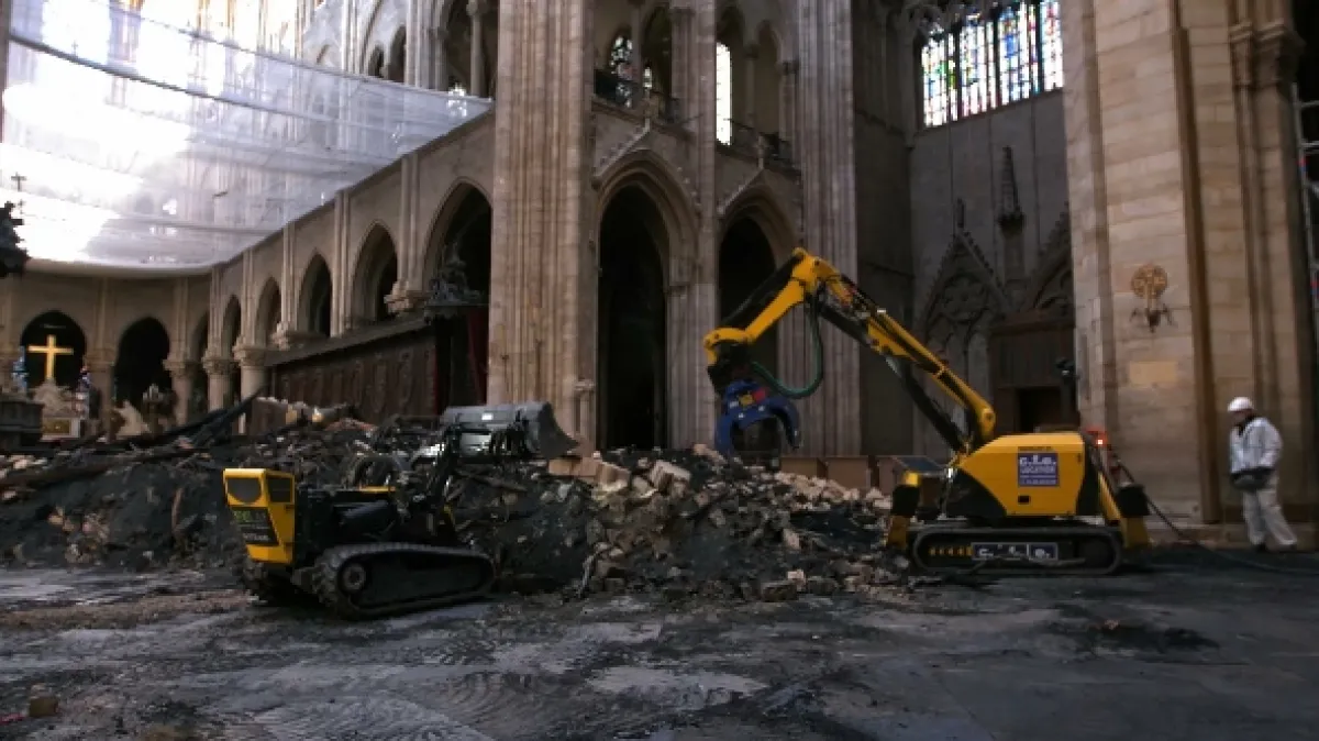 Záchrana katedrály Notre Dame - fotogaléria