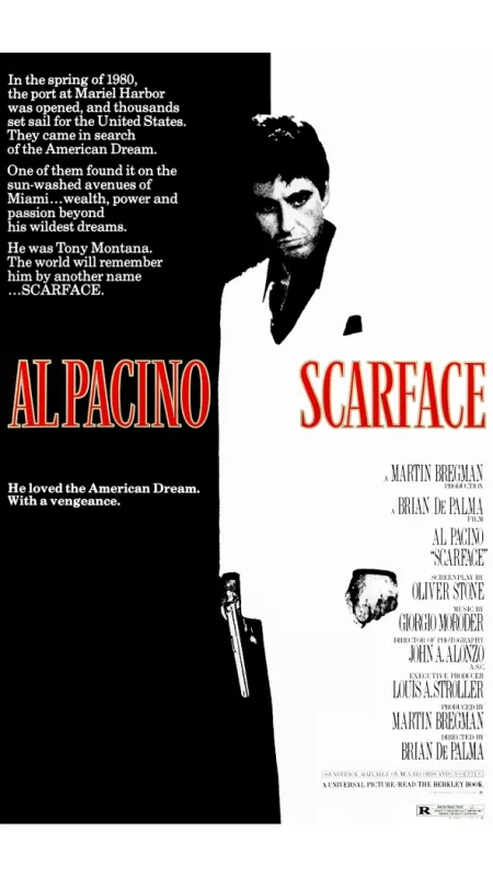 Zjizvená tvář (Scarface), 1983 - fotogaléria