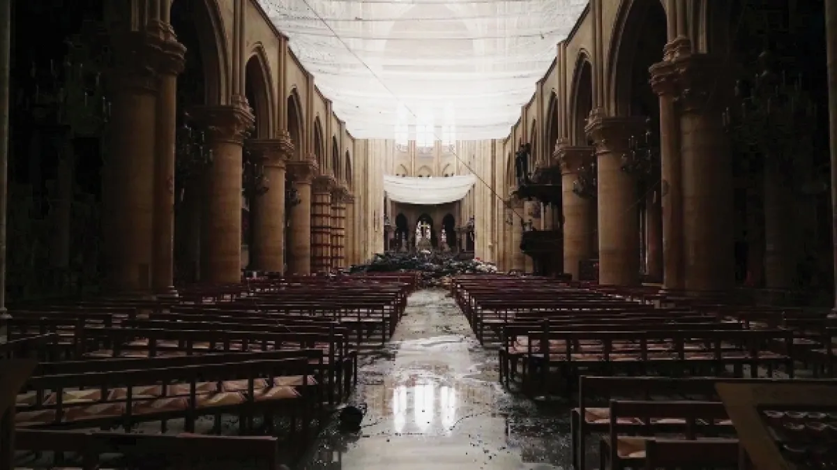 Záchrana katedrály Notre Dame - fotogaléria