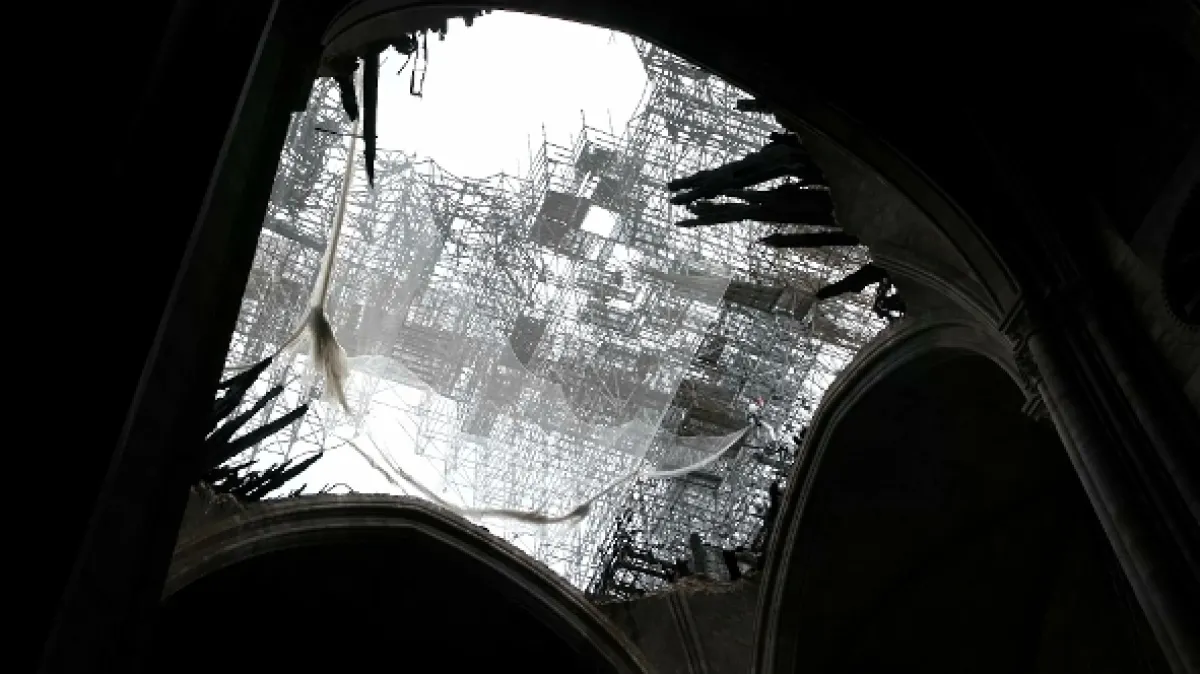 Záchrana katedrály Notre Dame - fotogaléria