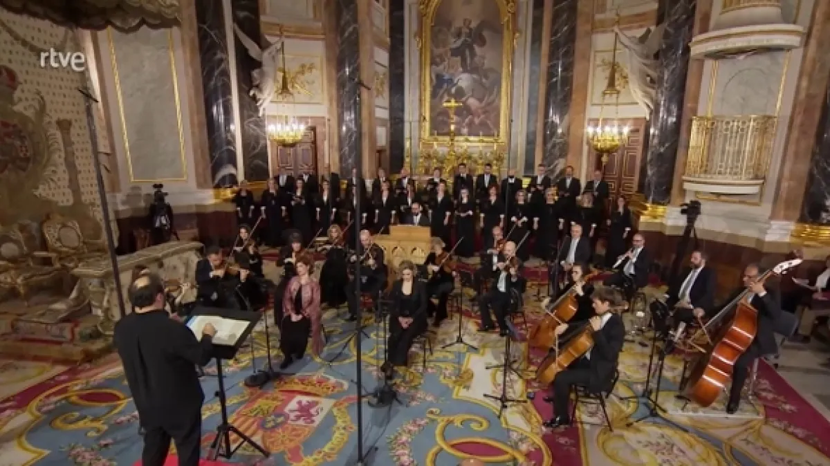 Vánoční koncert 2022 z kaple Královského paláce v Madridu - fotogaléria