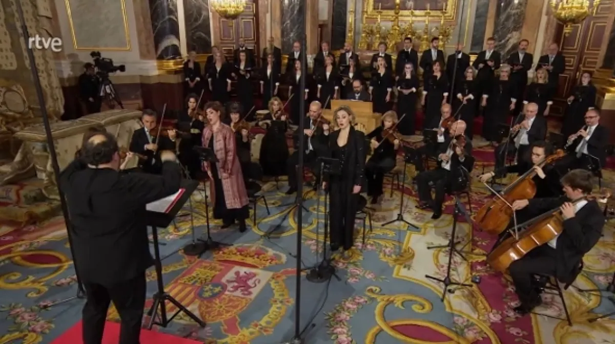 Vánoční koncert 2022 z kaple Královského paláce v Madridu - fotogaléria