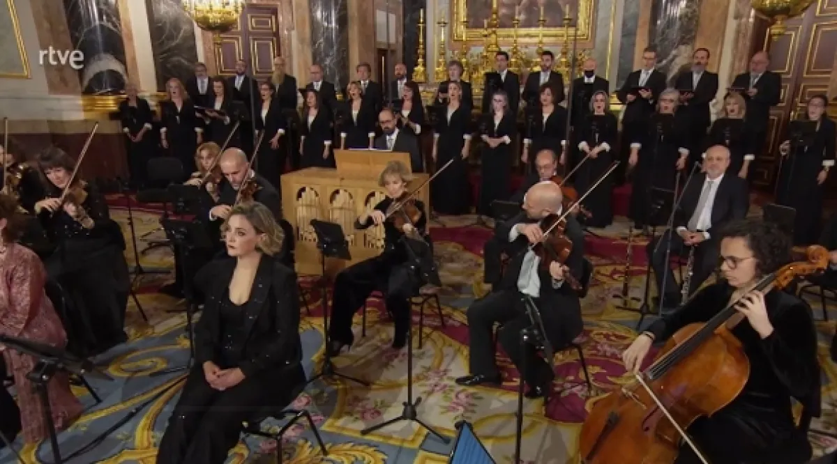 Vánoční koncert 2022 z kaple Královského paláce v Madridu - fotogaléria