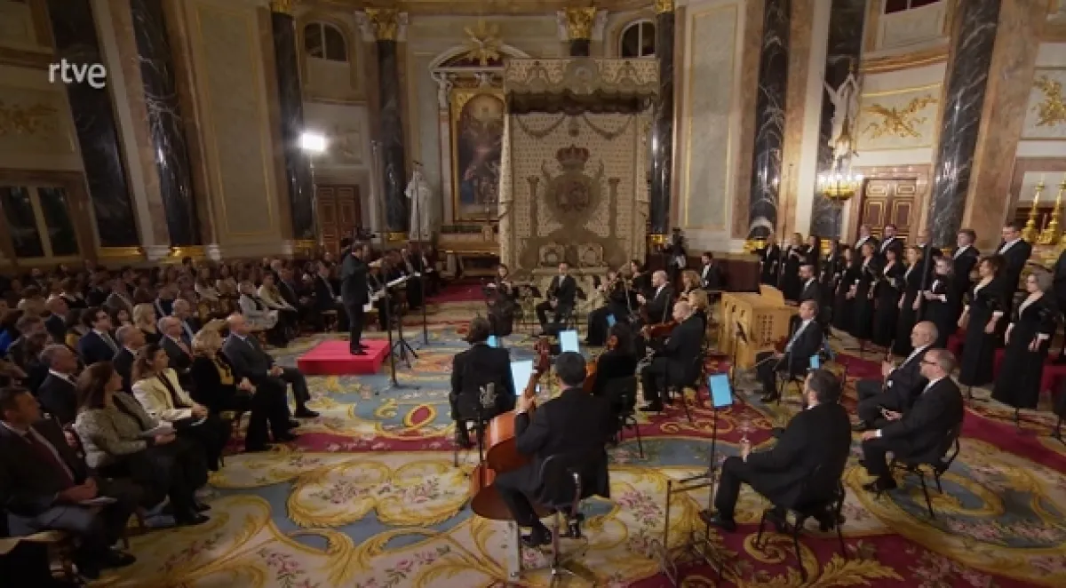 Vánoční koncert 2022 z kaple Královského paláce v Madridu - fotogaléria