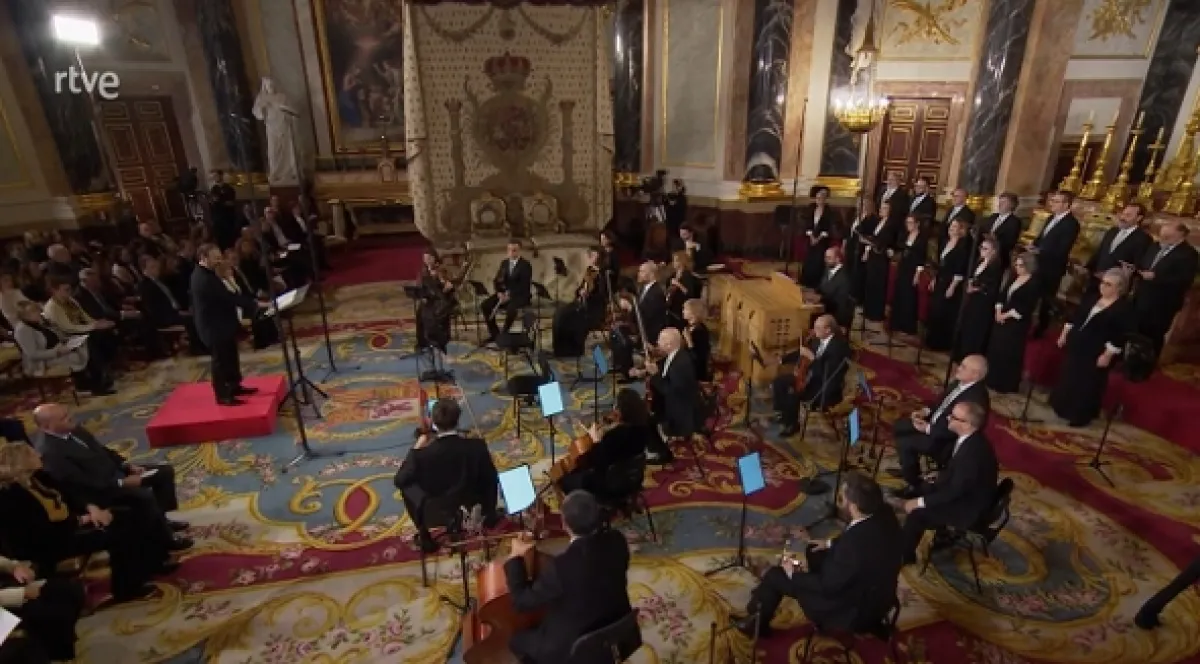 Vánoční koncert 2022 z kaple Královského paláce v Madridu - fotogaléria