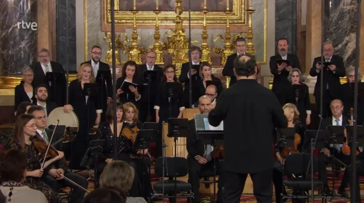 Vánoční koncert 2022 z kaple Královského paláce v Madridu - fotogaléria