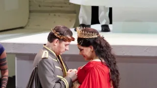 Aida ze Salcburského festivalu