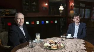 Na plovárně s Václavem Luksem