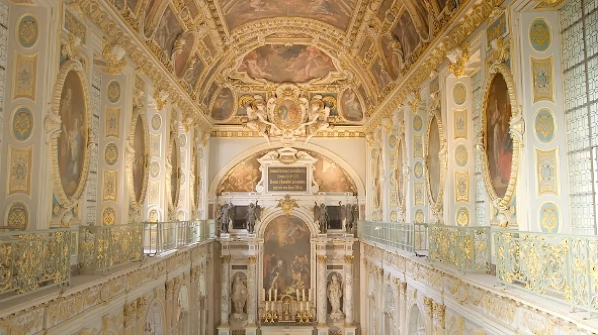 Úchvatný palác ve Fontainebleau - fotogaléria