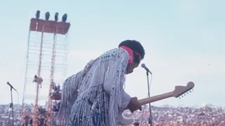 Jimi Hendrix na festivalu Woodstock