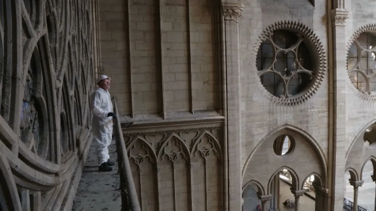 Záchrana katedrály Notre Dame - fotogaléria