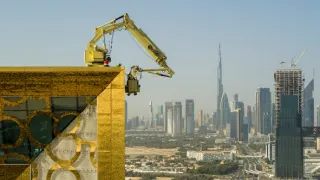 Spojené arabské emiráty z výšky