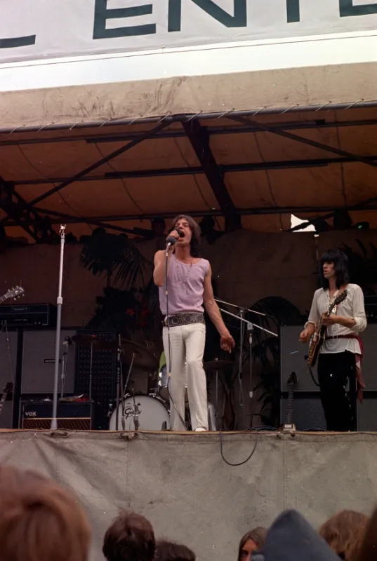 Rolling Stones v Hyde Parku 1969 - fotogaléria