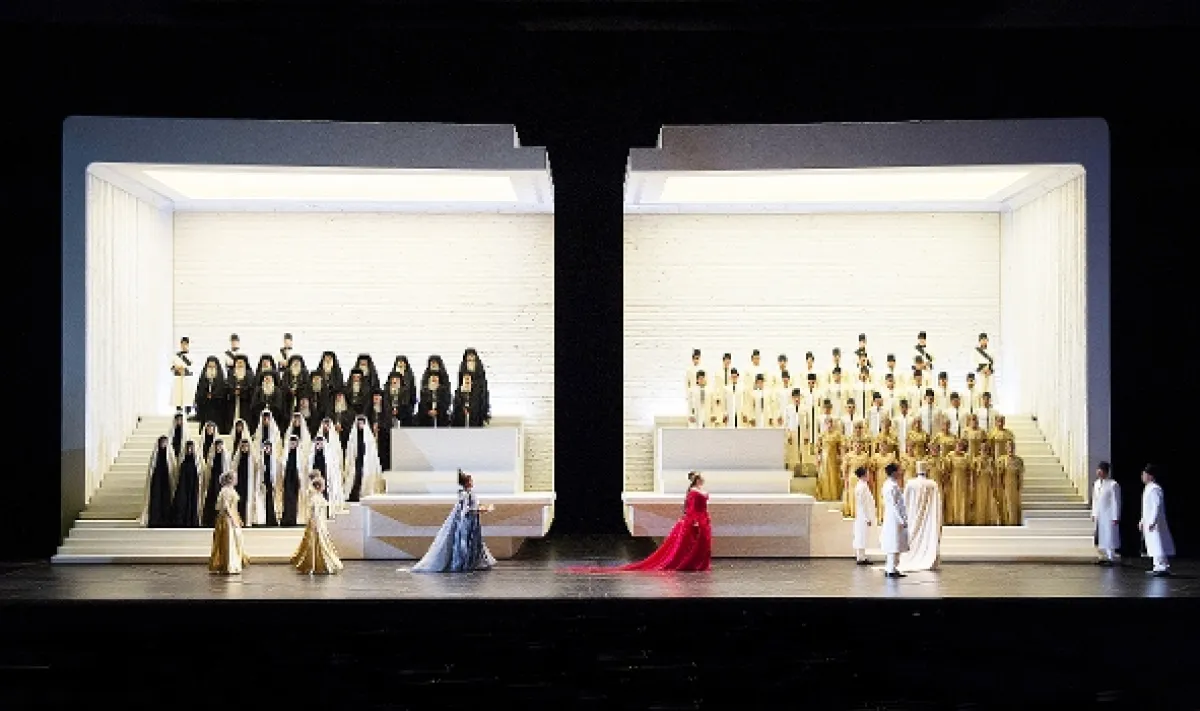 Aida ze Salcburského festivalu - fotogaléria