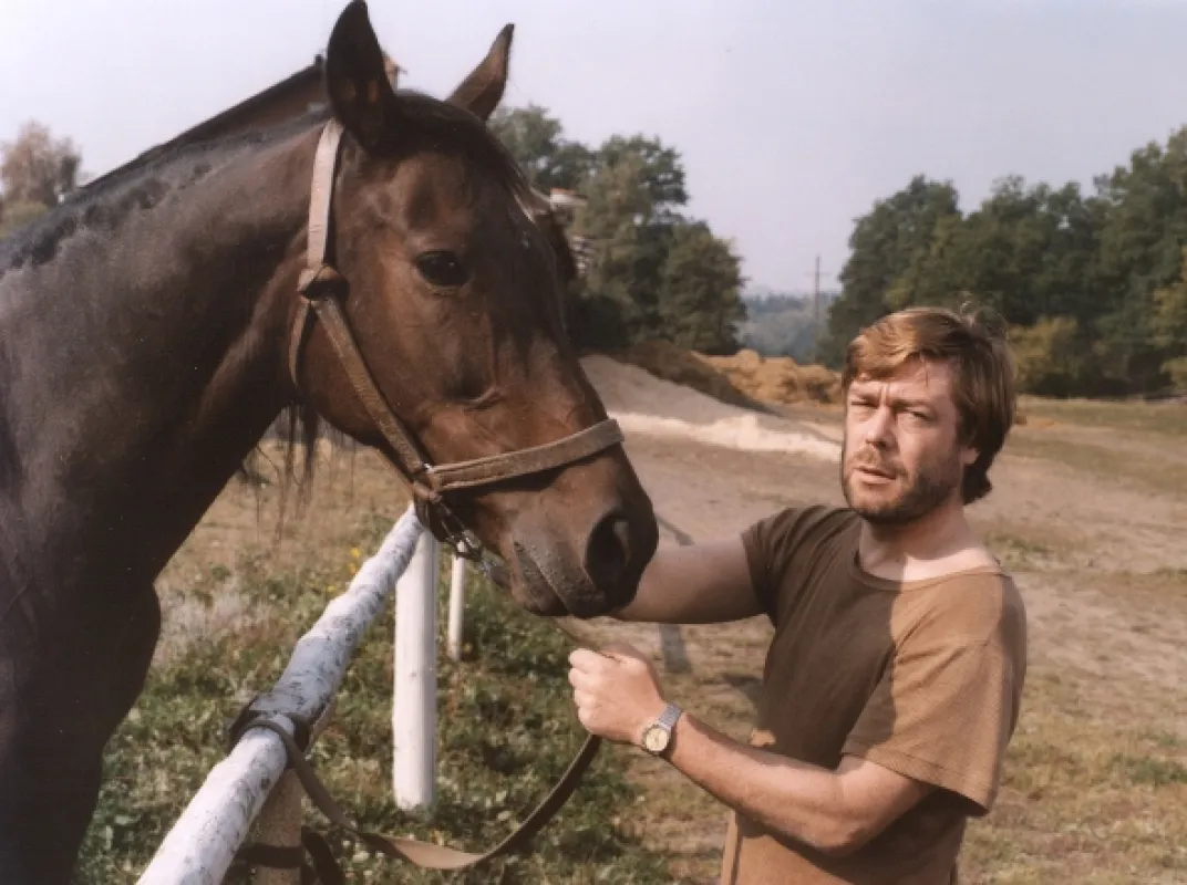 Monika a hříbě s hvězdičkou, 1986 - fotogaléria