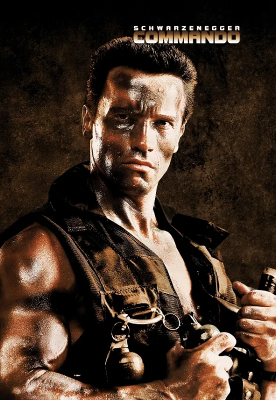 Komando (Commando), 1985 - fotogaléria
