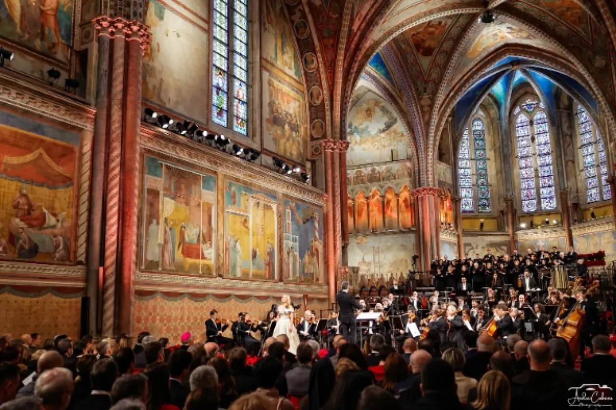 Vánoční koncert z Assisi - fotogaléria
