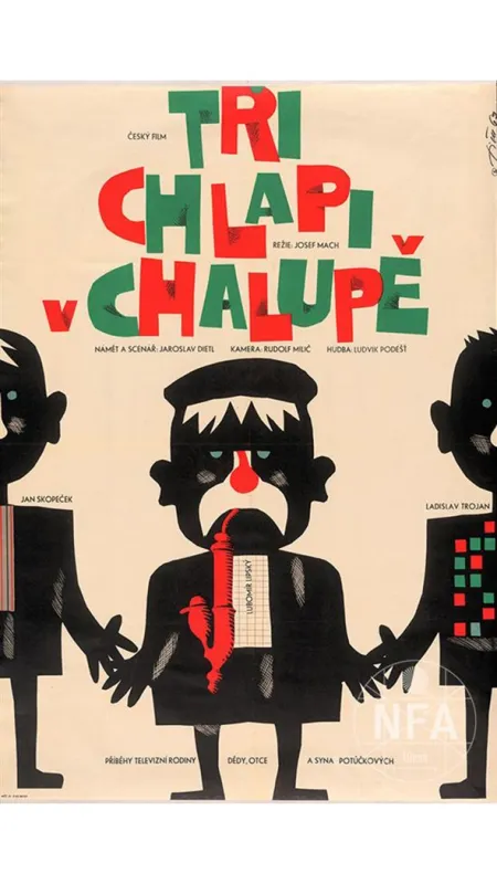Tři chlapi v chalupě, 1963 - fotogaléria
