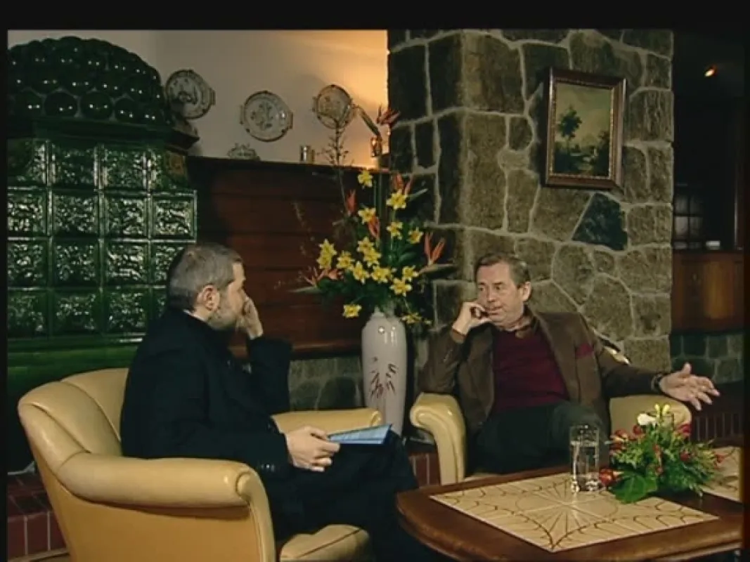 Na plavárni s Václavom Havlom, 2000 - fotogaléria