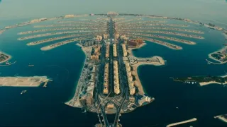 Spojené arabské emiráty z výšky