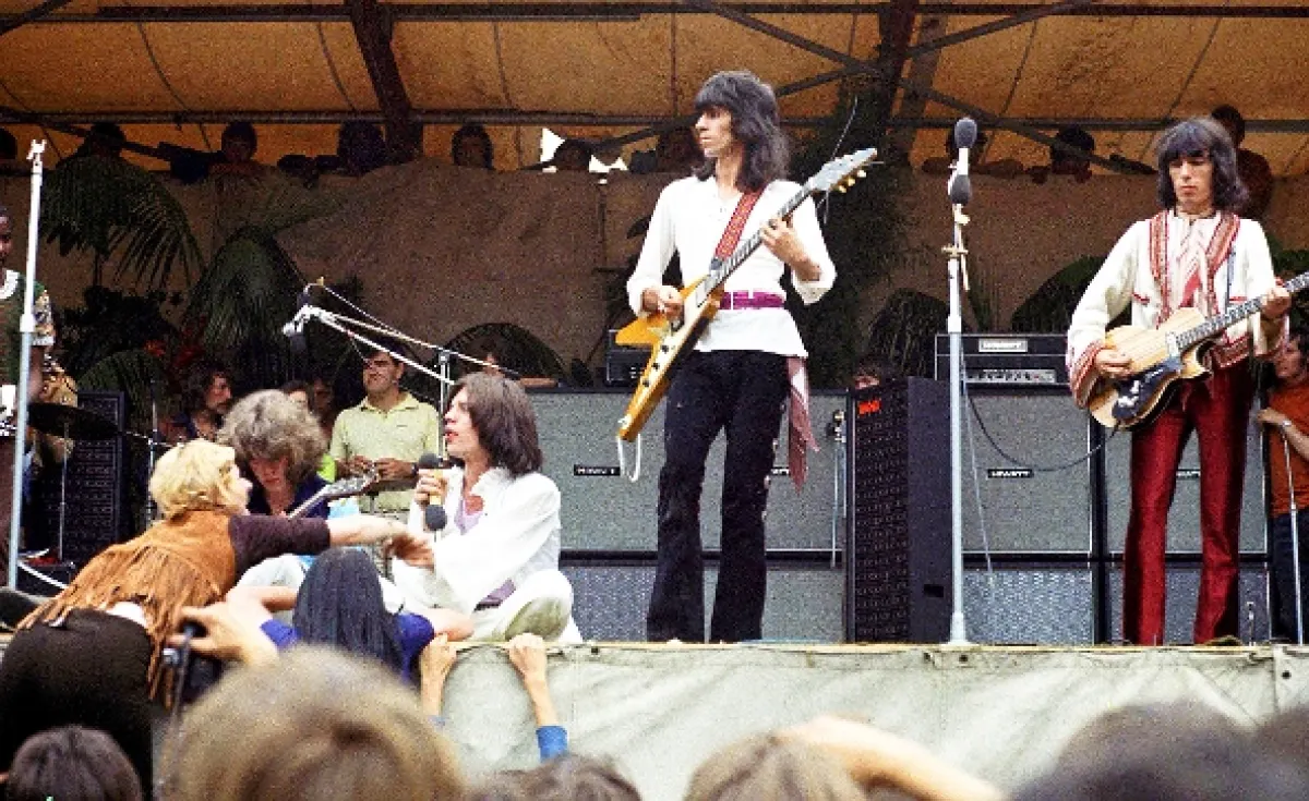 Rolling Stones v Hyde Parku 1969 - fotogaléria