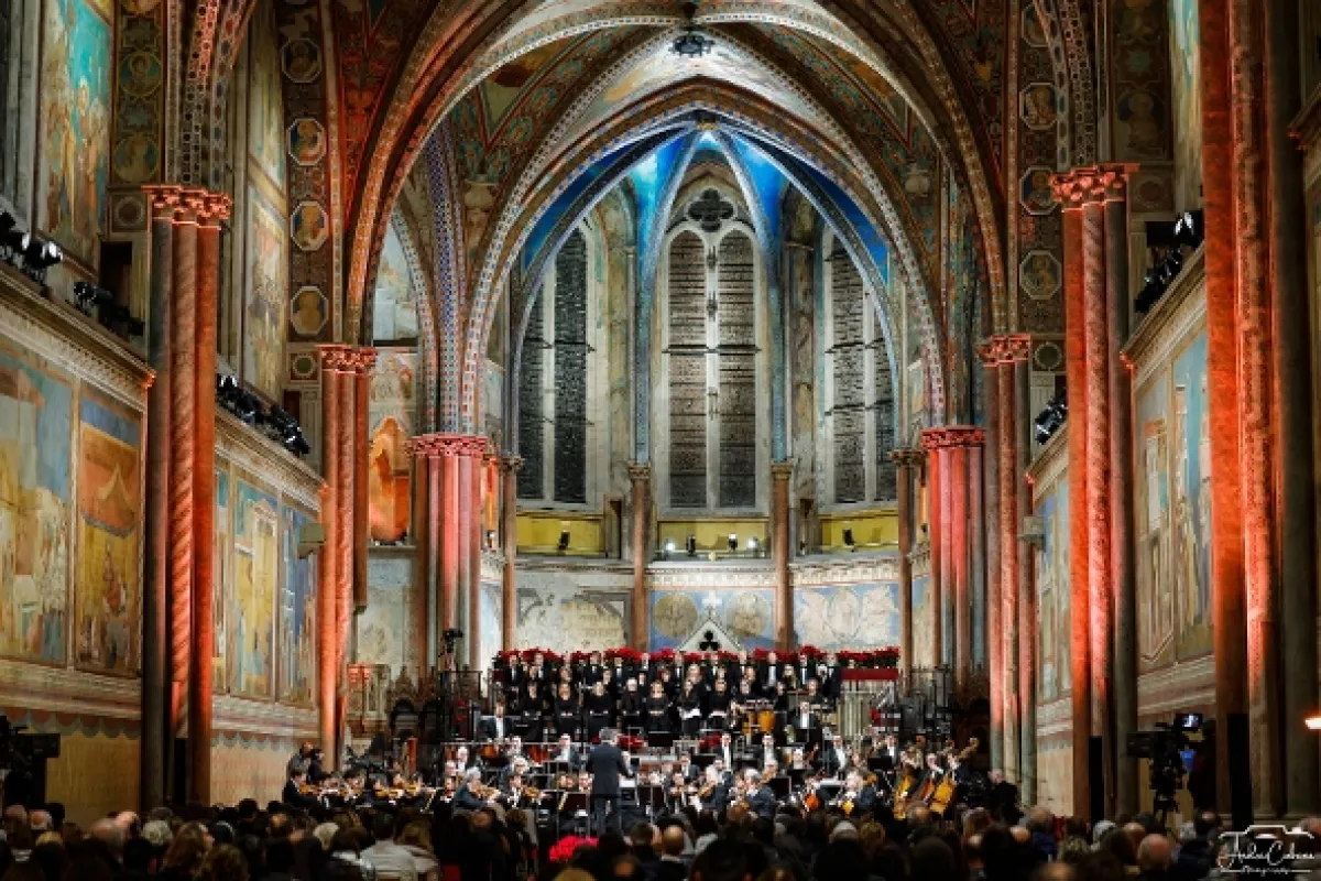 Vánoční koncert z Assisi - fotogaléria