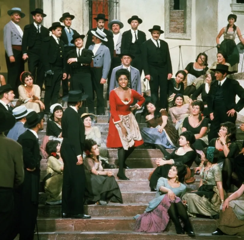 Grace Bumbry v roli Carmen - fotogaléria