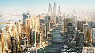 Spojené arabské emiráty z výšky