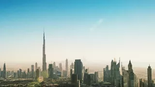 Spojené arabské emiráty z výšky