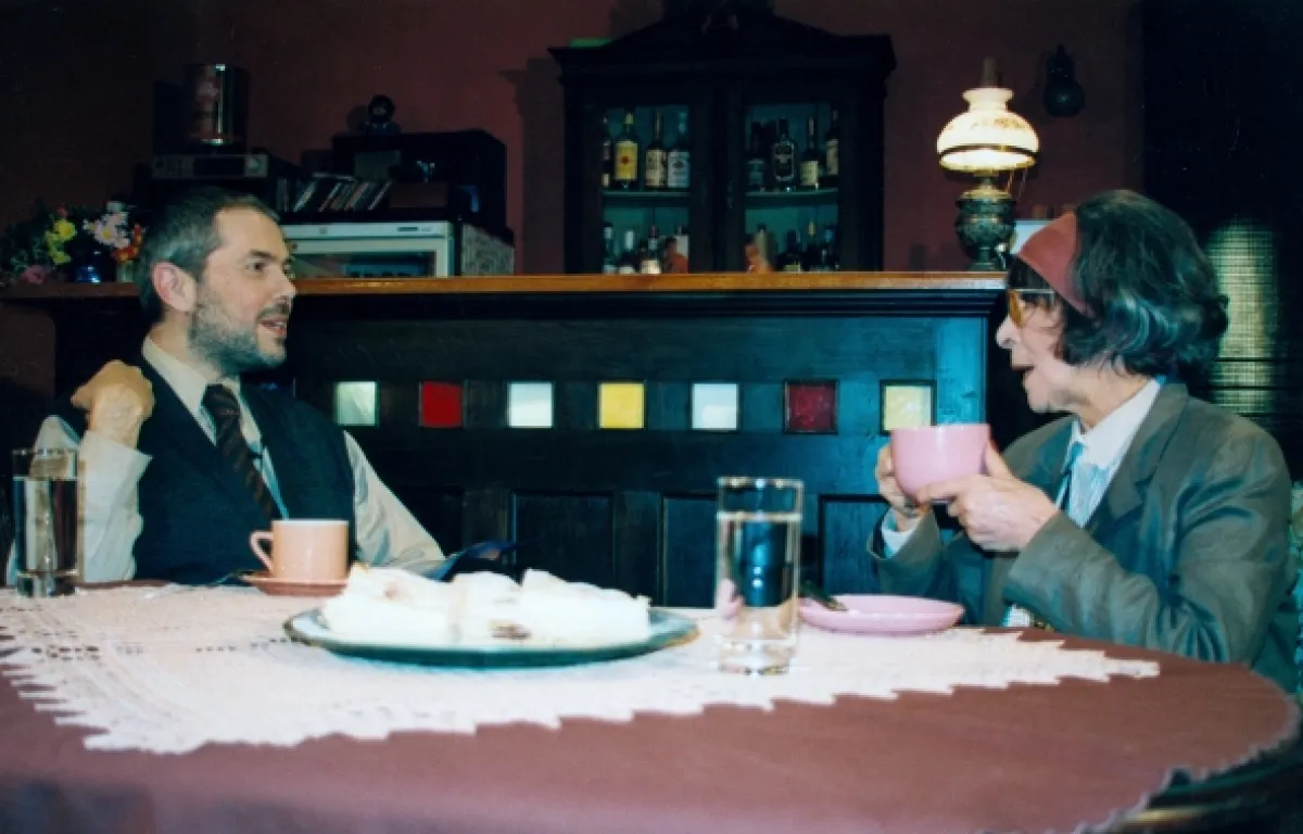Na plovárně s Hanou Hegerovou, 2001 - fotogaléria