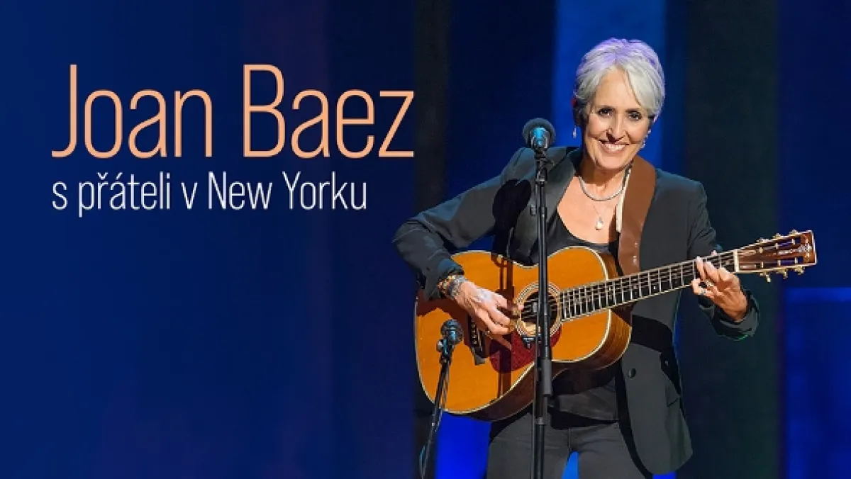 Joan Baezová s přáteli v New Yorku - fotogaléria