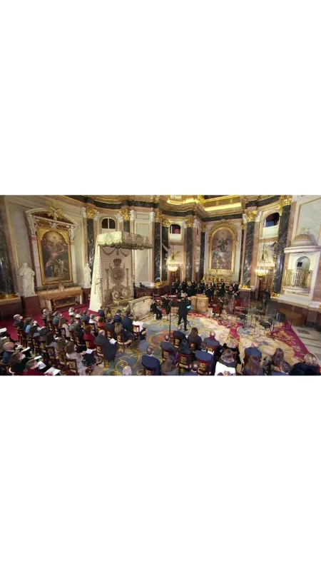 Vánoční koncert 2023 z kaple Královského paláce v Madridu - fotogaléria