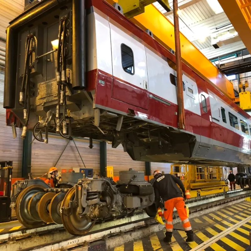 Druhý život rychlovlaku (Engineering Extreme: Rehauling a High Speed Train), 2022 - fotogaléria