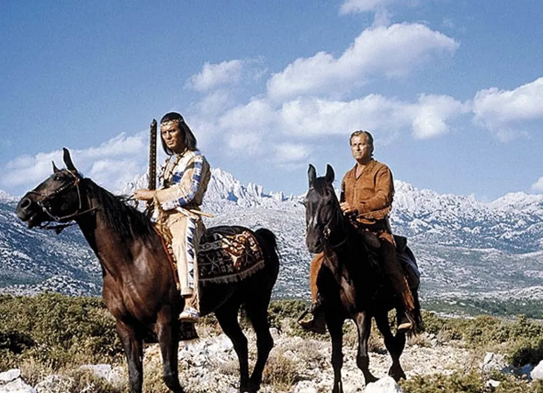 Winnetou a Old Shatterhand v Údolí smrti (Winnetou und Shatterhand im Tal der Toten), 1968 - fotogaléria