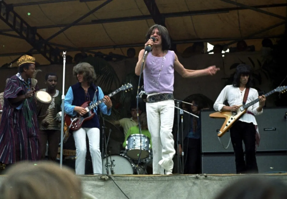 Rolling Stones v Hyde Parku 1969 - fotogaléria