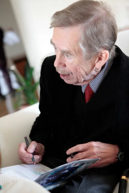 Václav Havel a Dominik Duka: Společný výslech, 2011 - fotogaléria