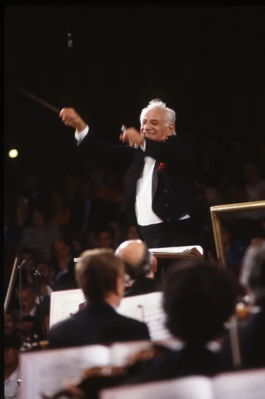 Bernstein řídí Debussyho Obrazy, 1989 - fotogaléria