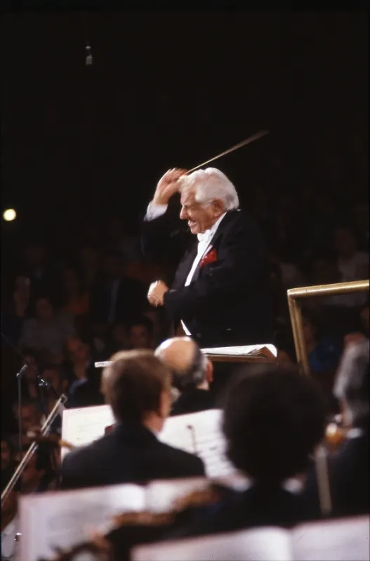 Bernstein řídí Debussyho Obrazy, 1989 - fotogaléria