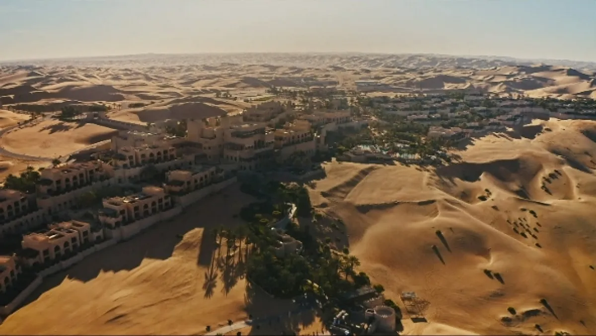 Spojené arabské emiráty z výšky - fotogaléria