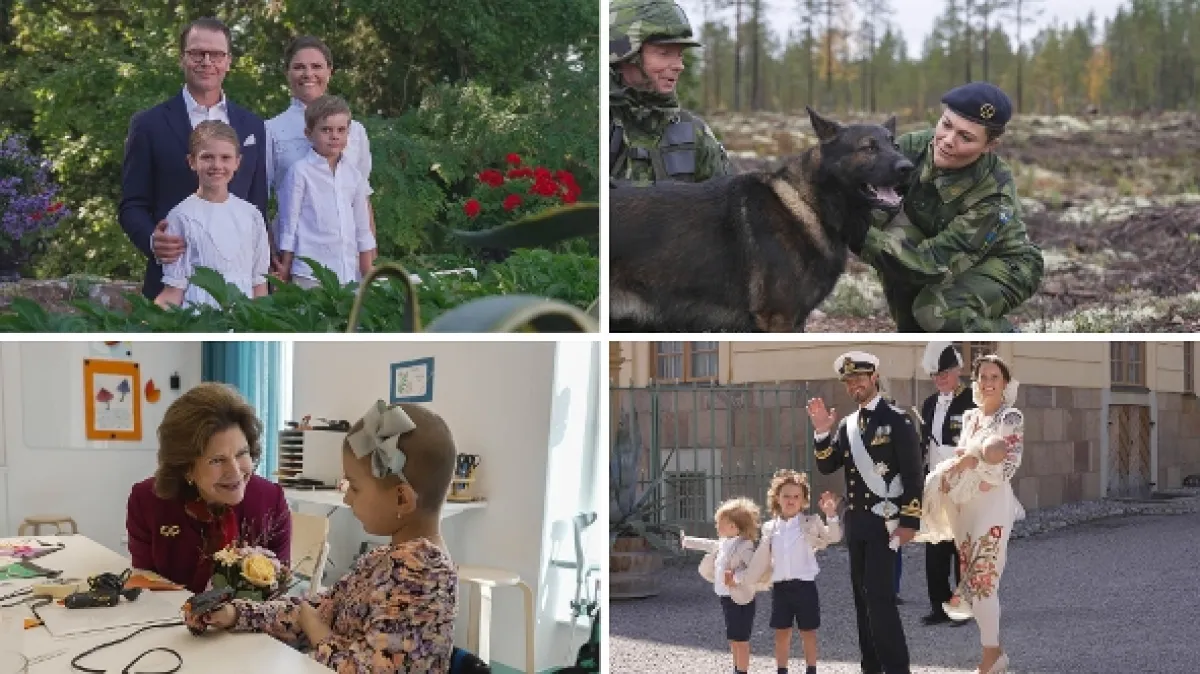 Rok so švédskou kráľovskou rodinou - fotogaléria