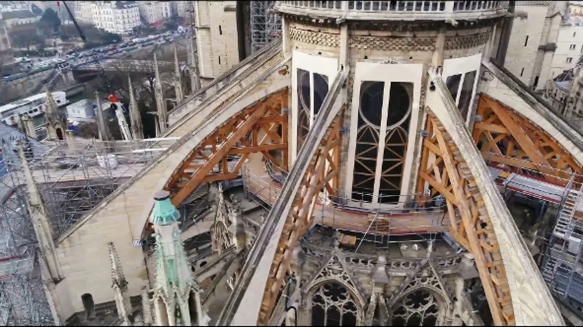 Záchrana katedrály Notre Dame - fotogaléria