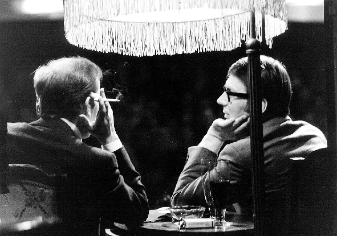 Návštěvní den Miloslava Šimka a Jiřího Grossmanna v Semaforu, 1998 - fotogaléria