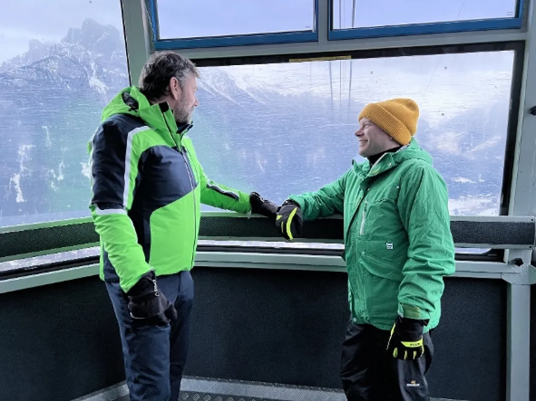 Manu a Matěj na horách - fotogaléria