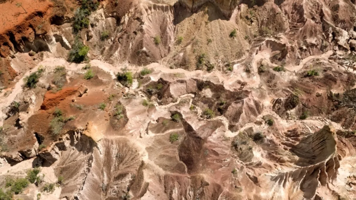 Afrika z výšky - fotogaléria