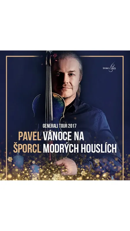 Pavel Šporcl: Vánoce na modrých houslích - Generali tour 2017, 2018 - fotogaléria