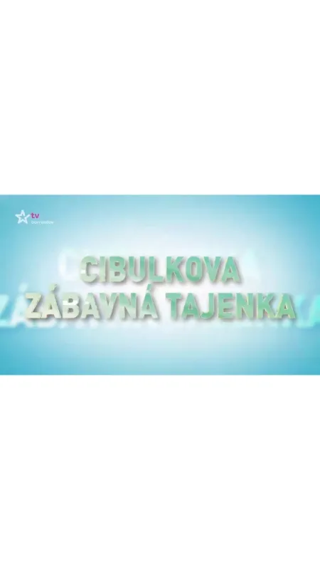 Cibulkova zábavná tajnička - fotogaléria