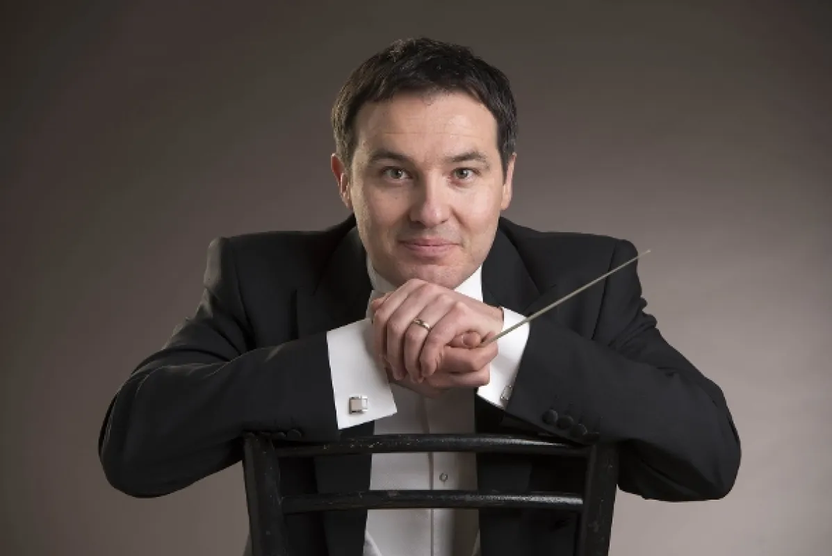 Ivan Repušič řídí Symfonický orchestr HRT, 2023 - fotogaléria