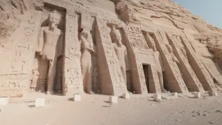 Abú Simbel, monumentální chrámy starověkého Egypta